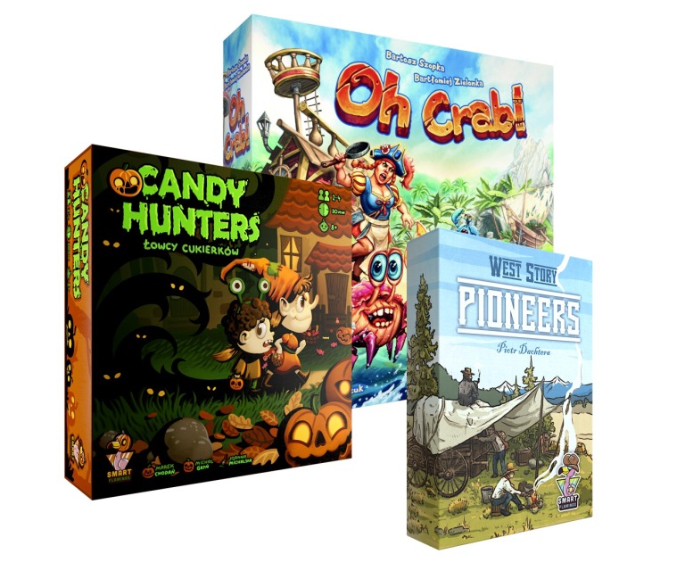 Special pack: 6x WEST STORY: Pioneers + 2x CANDY HUNTERS + 4x OH CRAB!