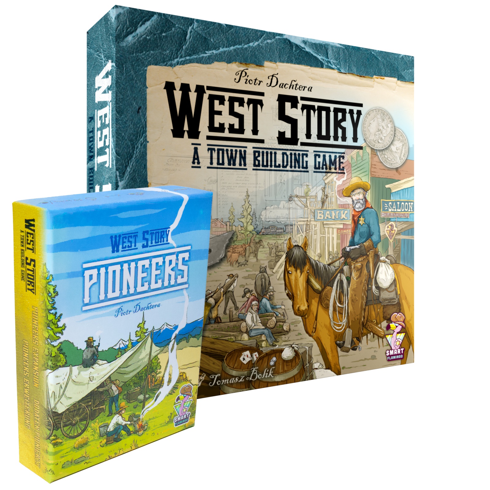 WEST STORY: A Town Building Game + dodatek WEST STORY: Pioneers