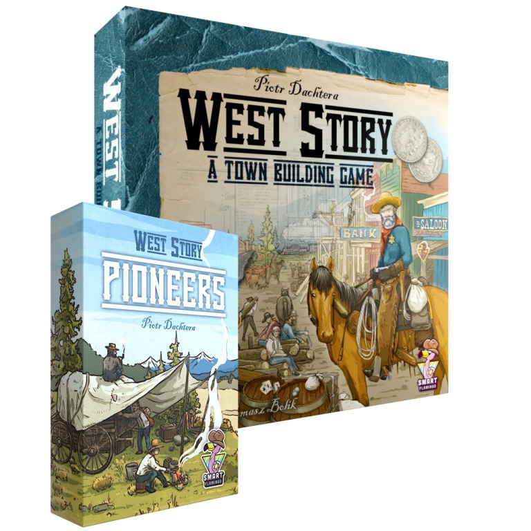 WEST STORY: A Town Building Game + dodatek WEST STORY: Pioneers